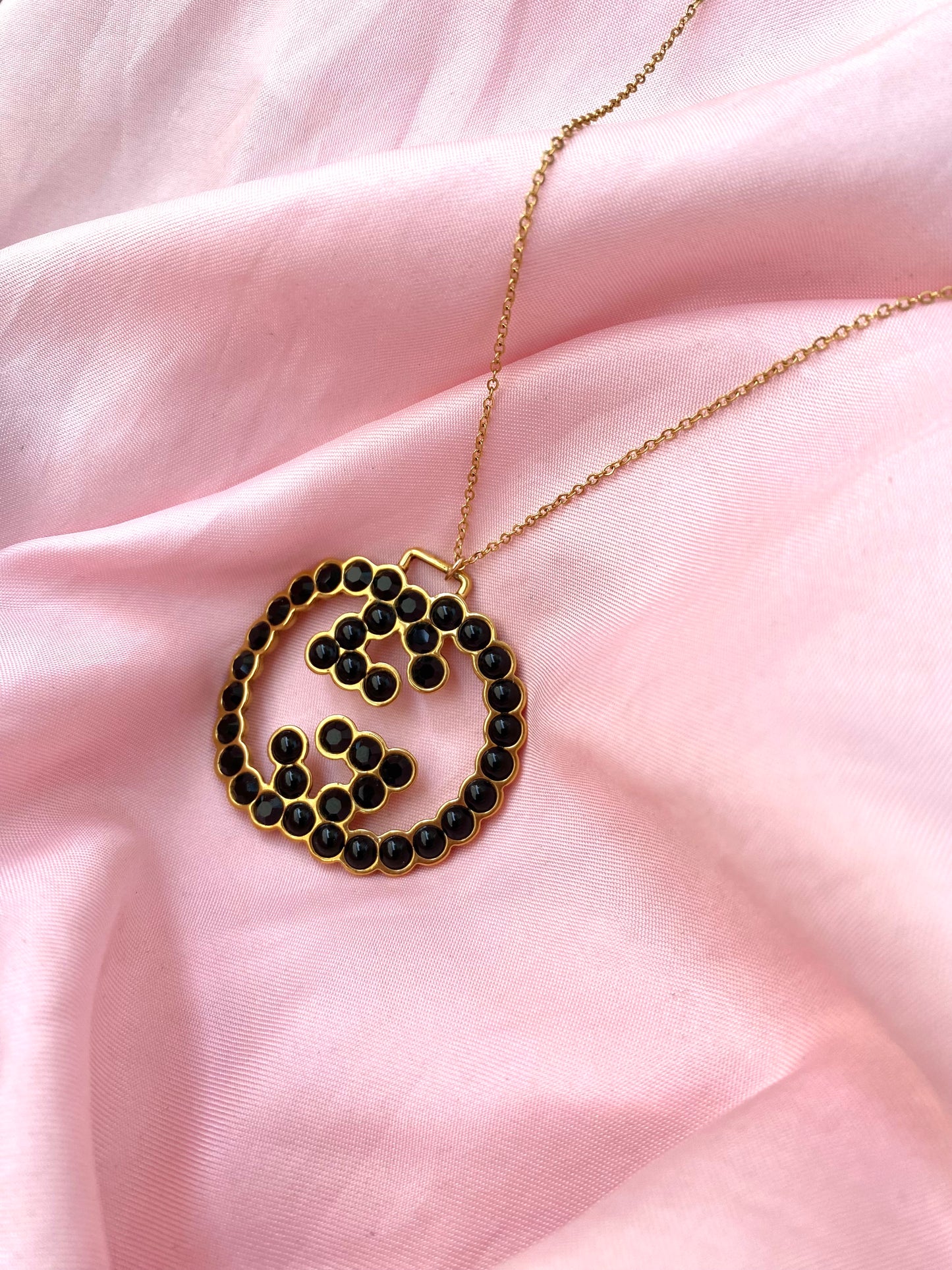 Collier Gucci - Black diamonds