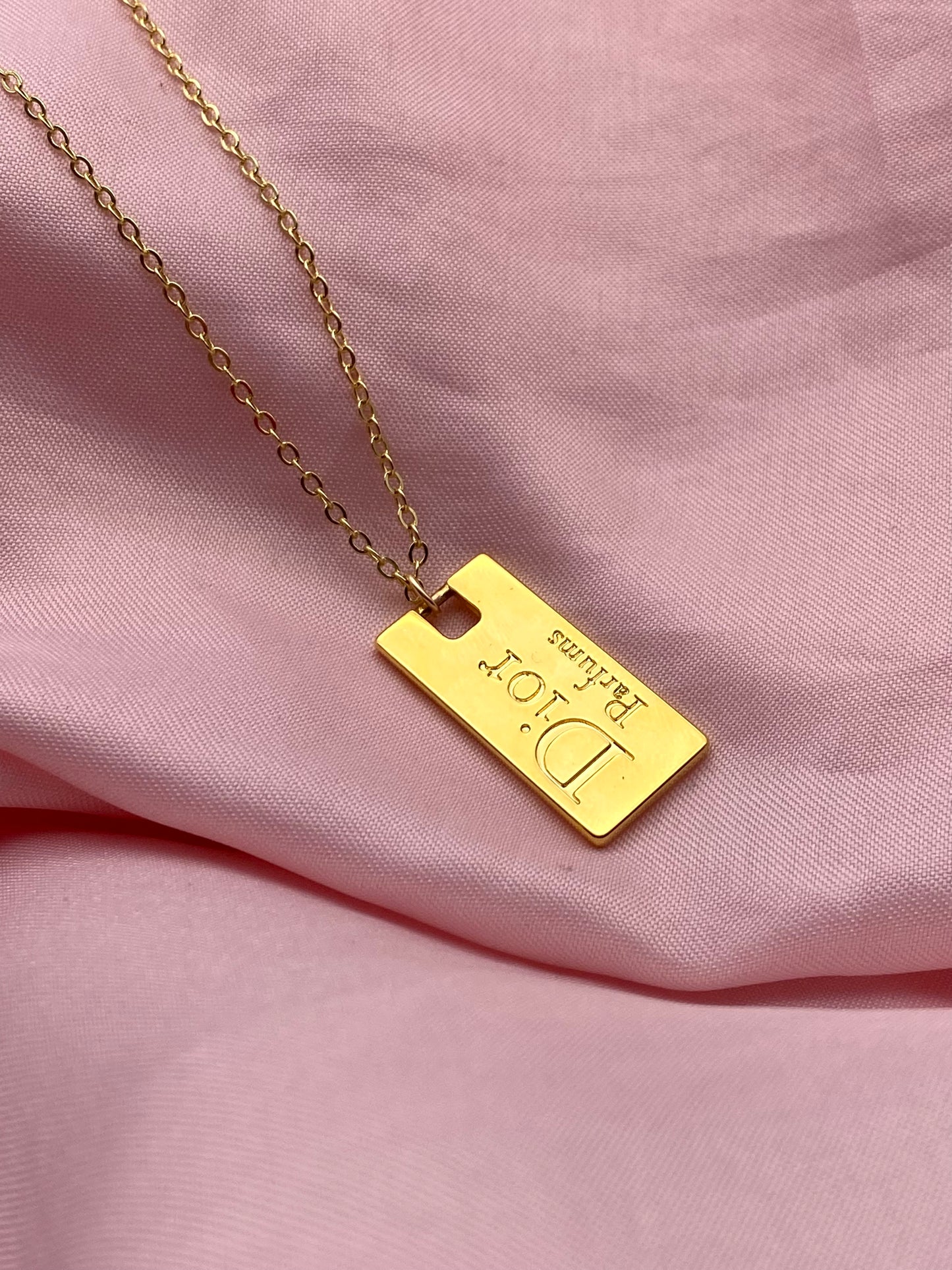 Collier Christian Dior - Gold Plate