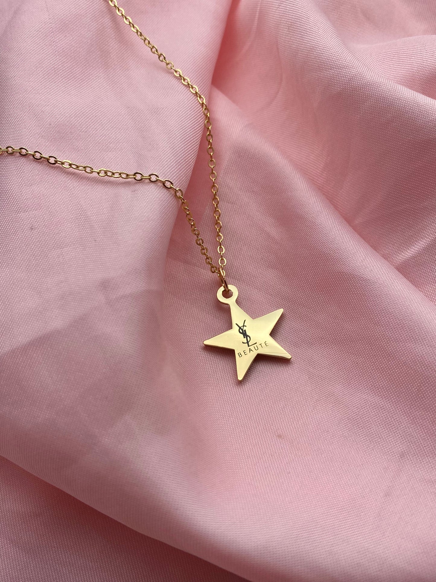 Collier Yves Saint Laurent - Star Gold