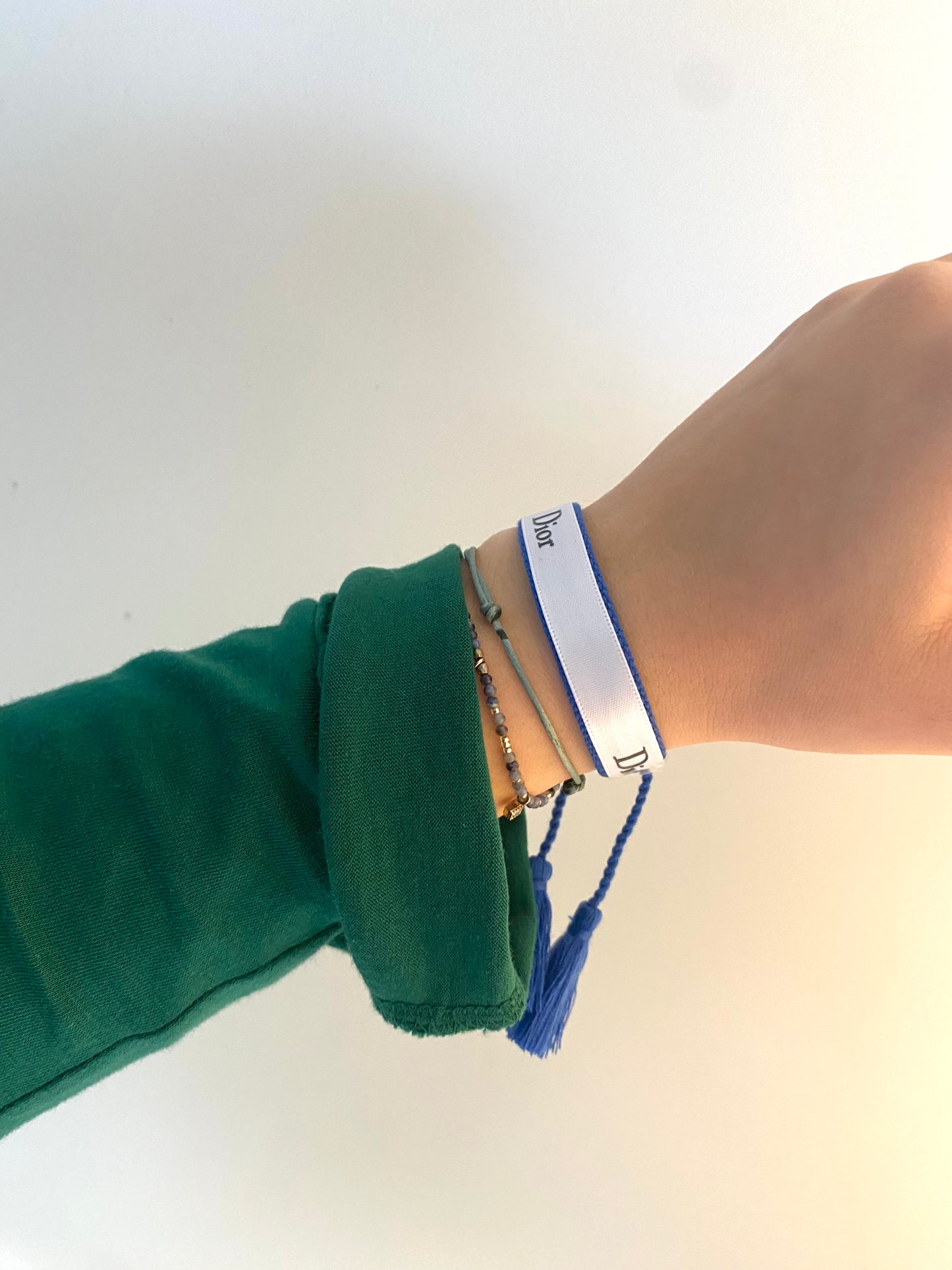 Bracelet Dior- Pompon Blue