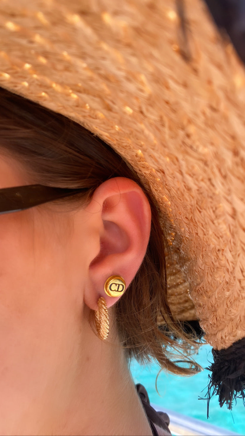 Boucles d’oreilles Christian Dior - Gold