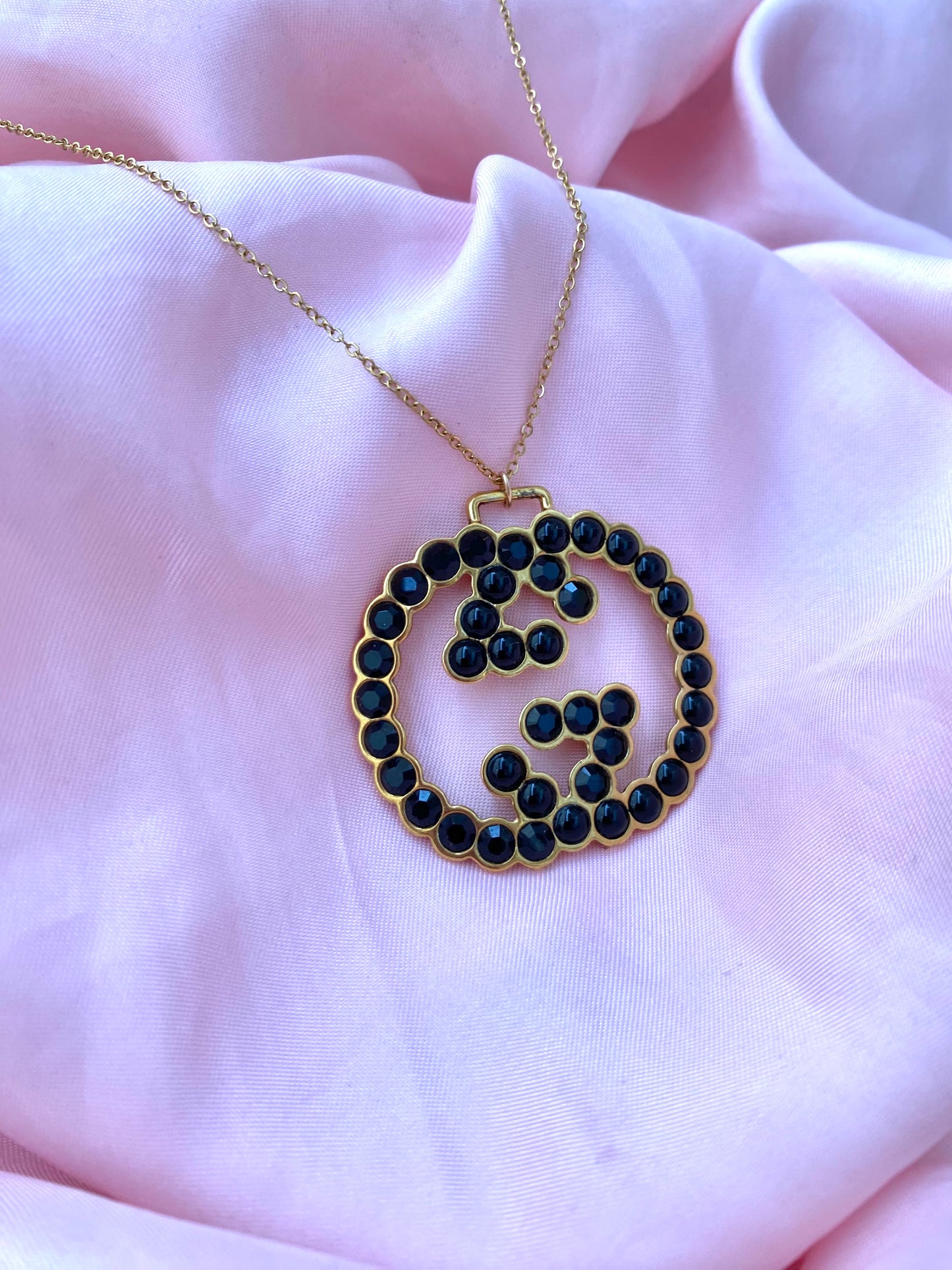 Collier Gucci - Black diamonds