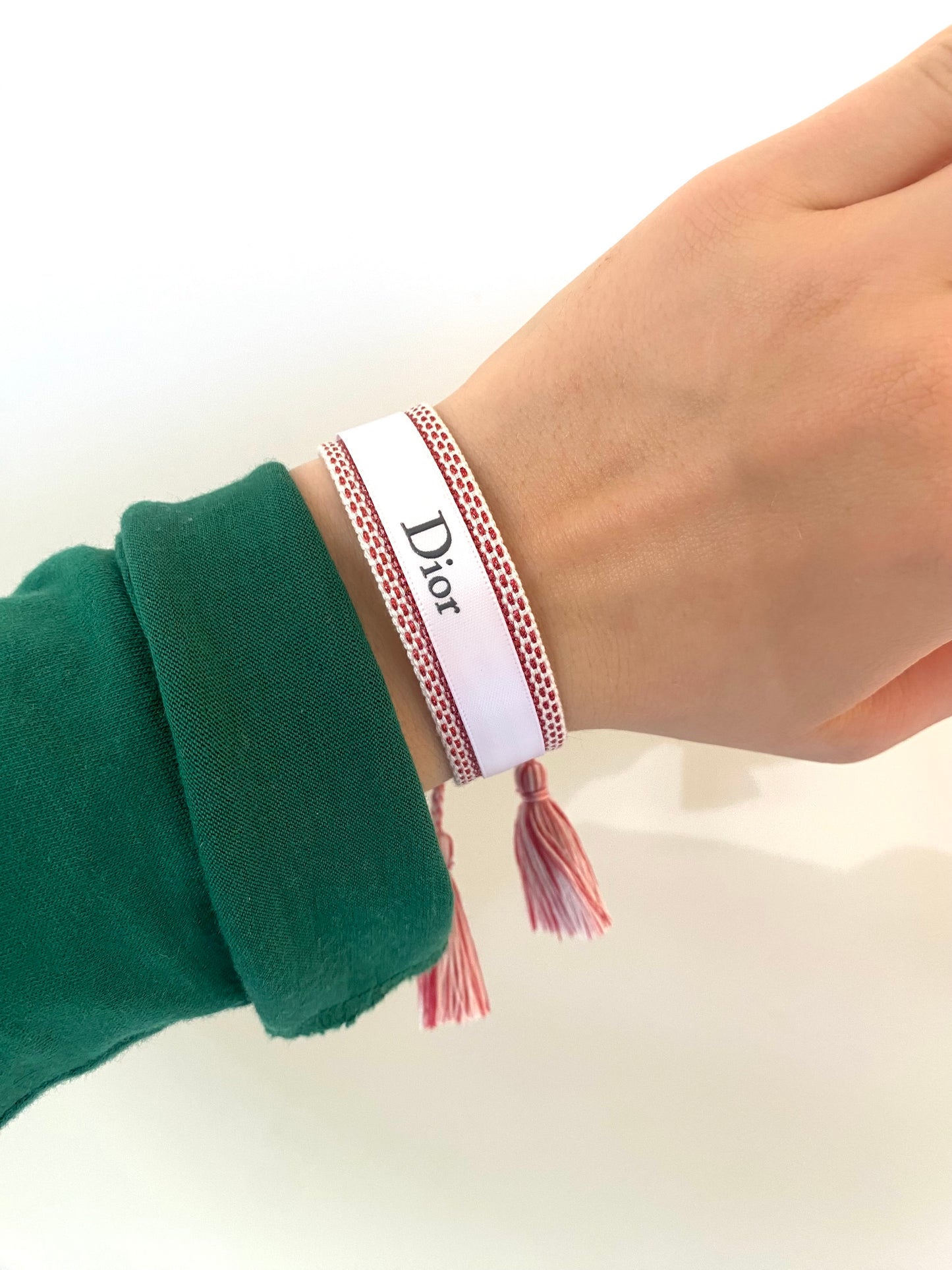 Bracelet Christian Dior- Pompon Red