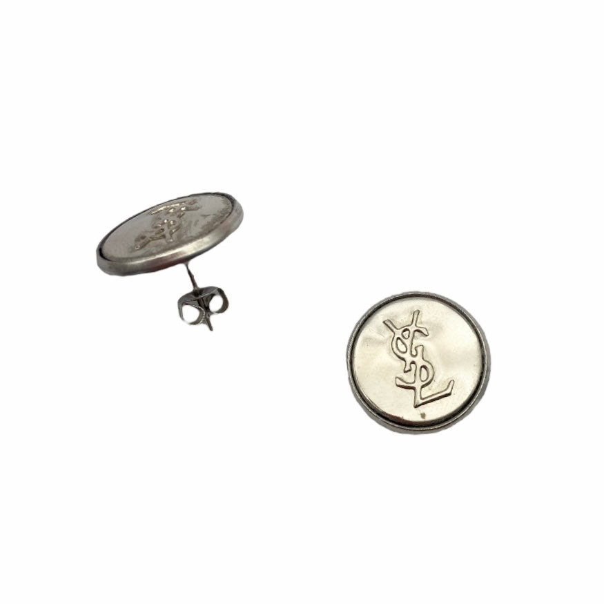 Boucles d’oreilles Yves Saint Laurent - Silver