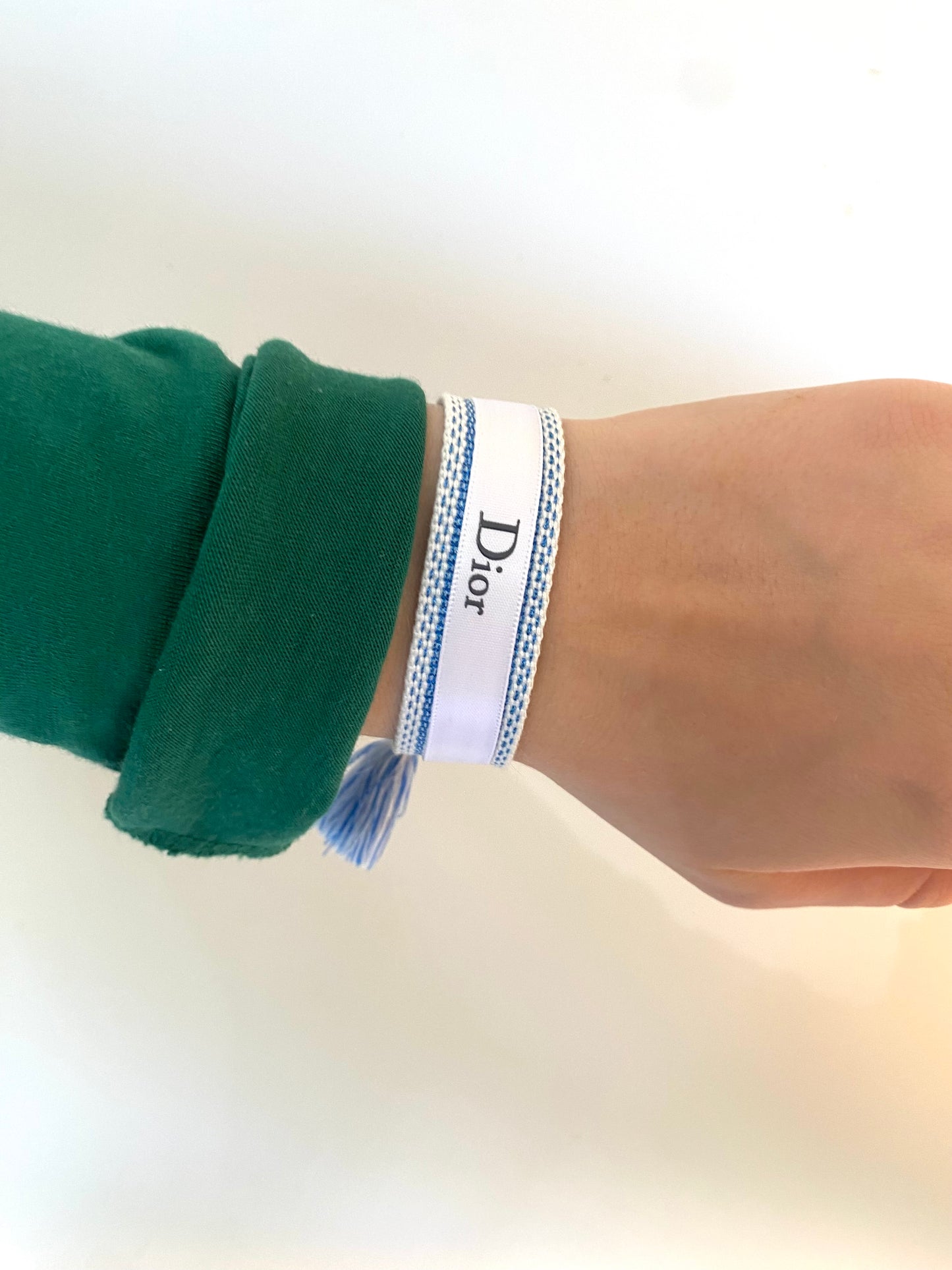 Bracelet Christian Dior- Pompon Blue