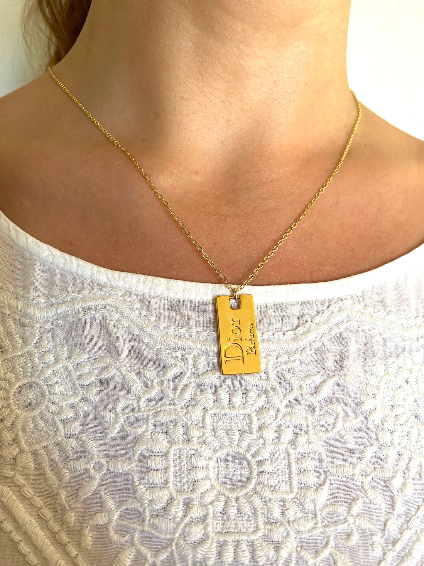 Collier Christian Dior - Gold Plate