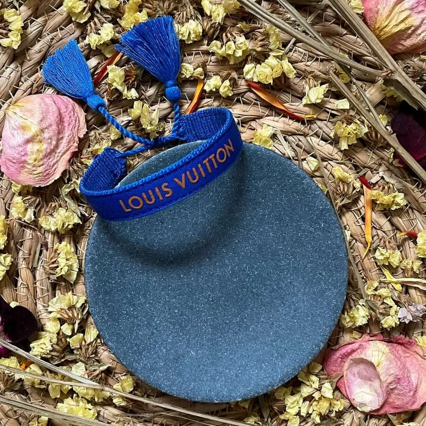 Bracelet Louis Vuitton - Pompon Blue