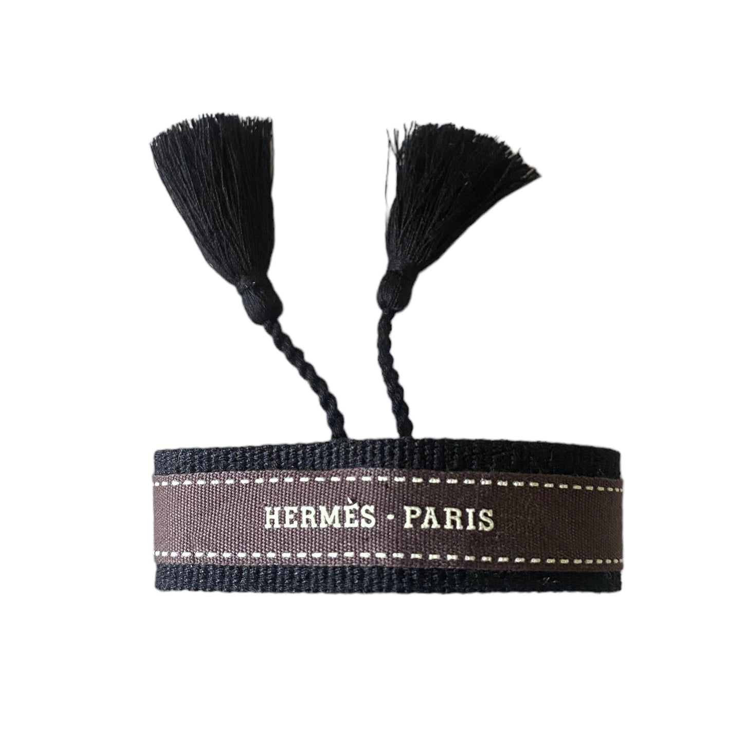 Bracelet Hermès - Pompon Black