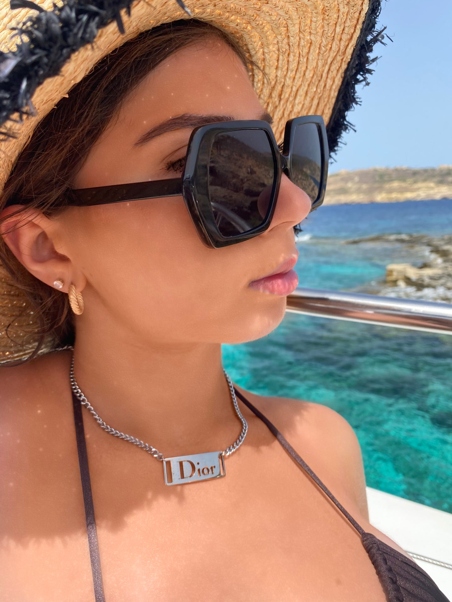 Christian Dior Necklace - Silver