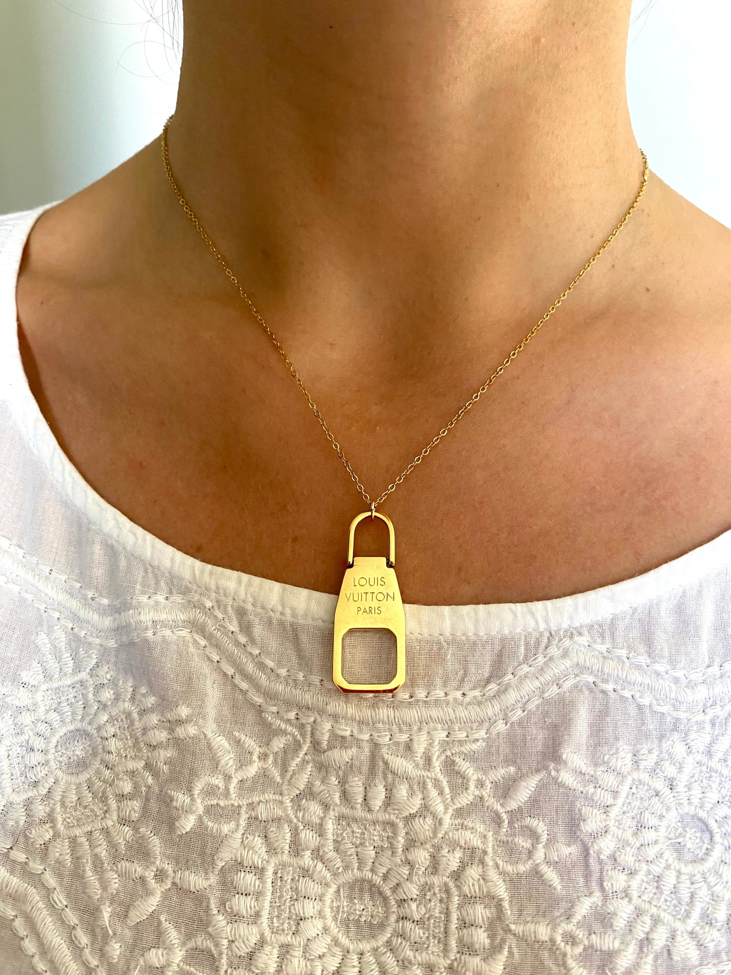 Collier Louis Vuitton - Etrier Gold