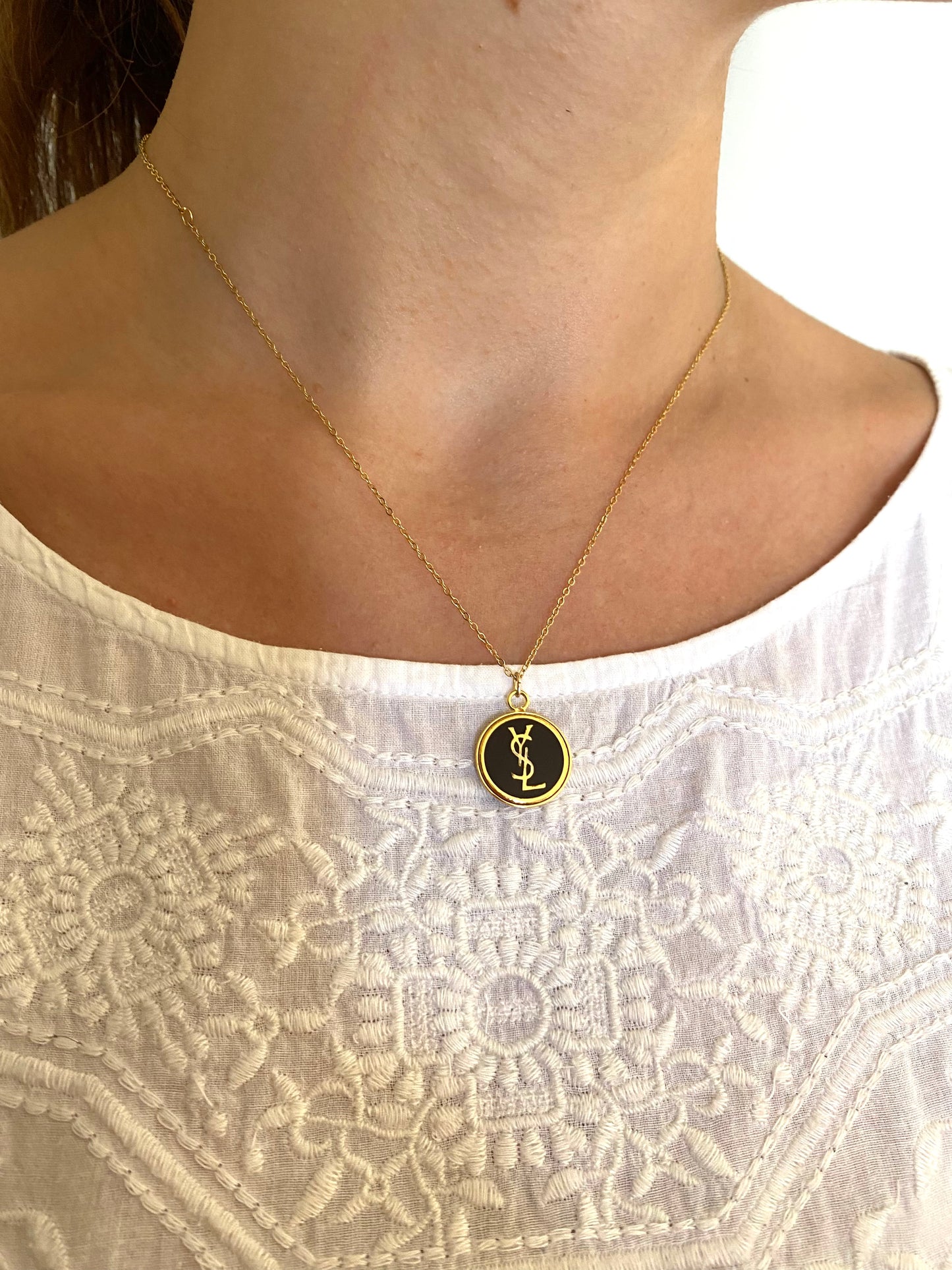 Collier Yves Saint Laurent - Black Pure XS