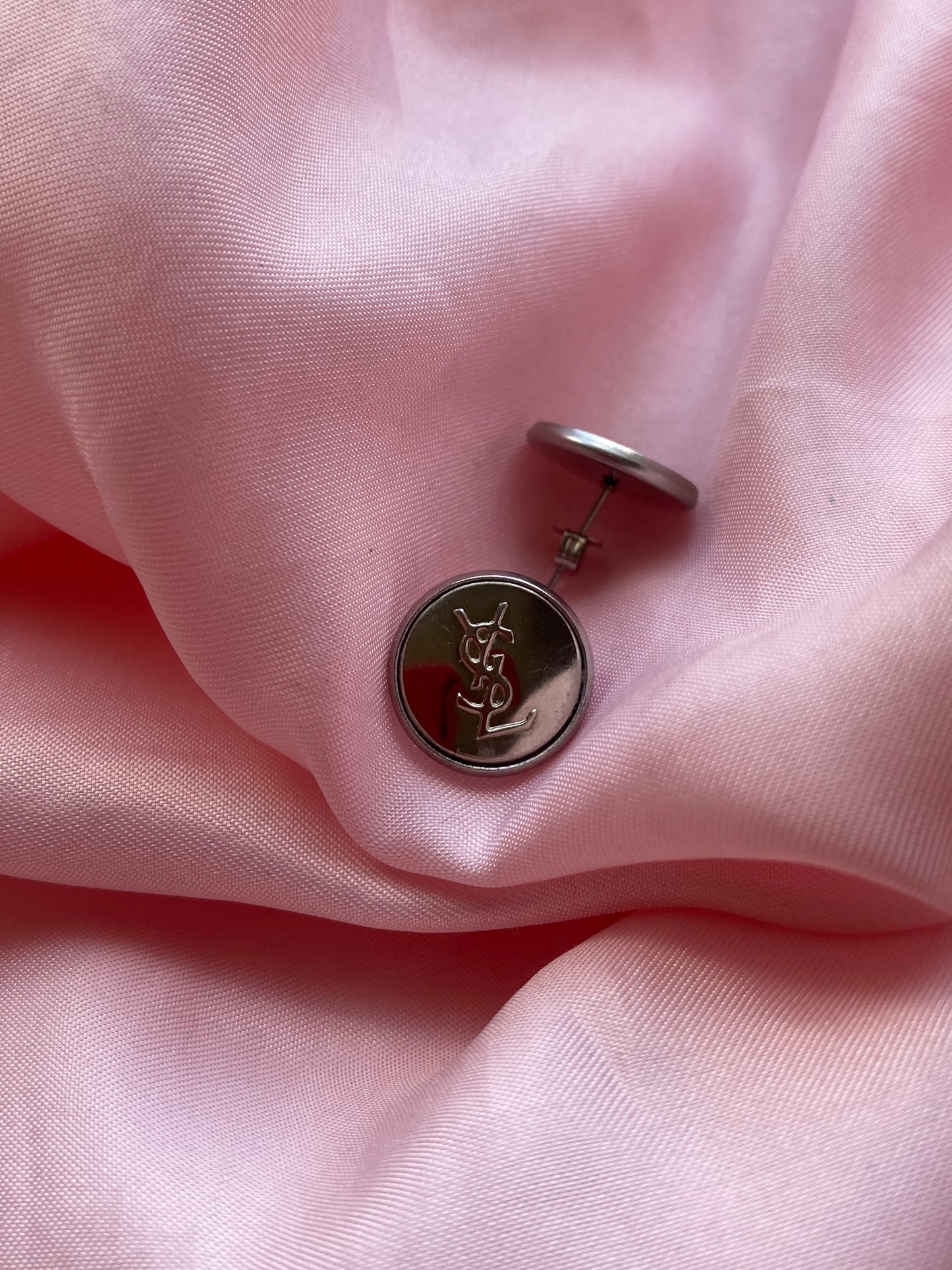 Boucles d’oreilles Yves Saint Laurent - Silver