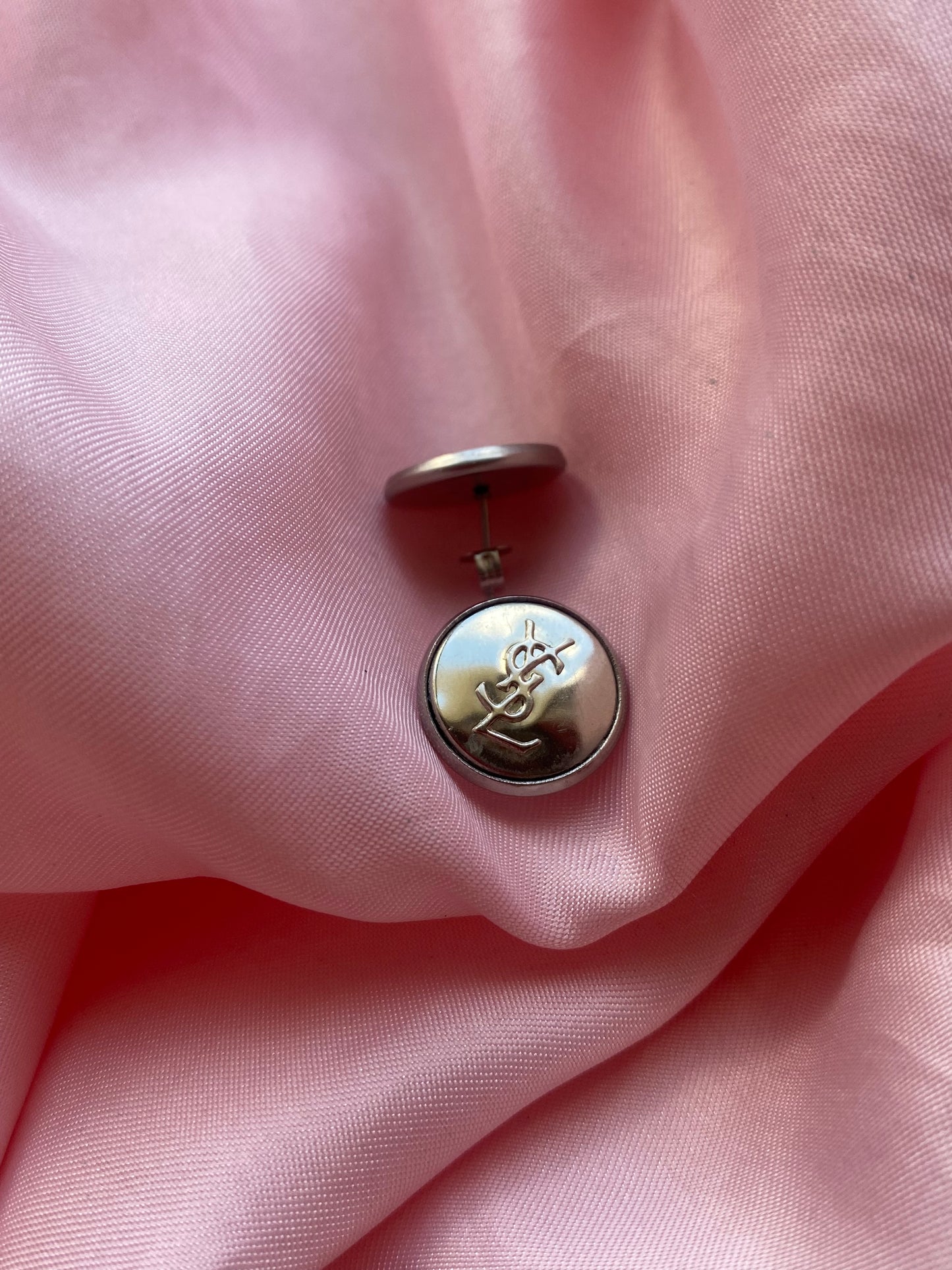 Boucles d’oreilles Yves Saint Laurent - Silver