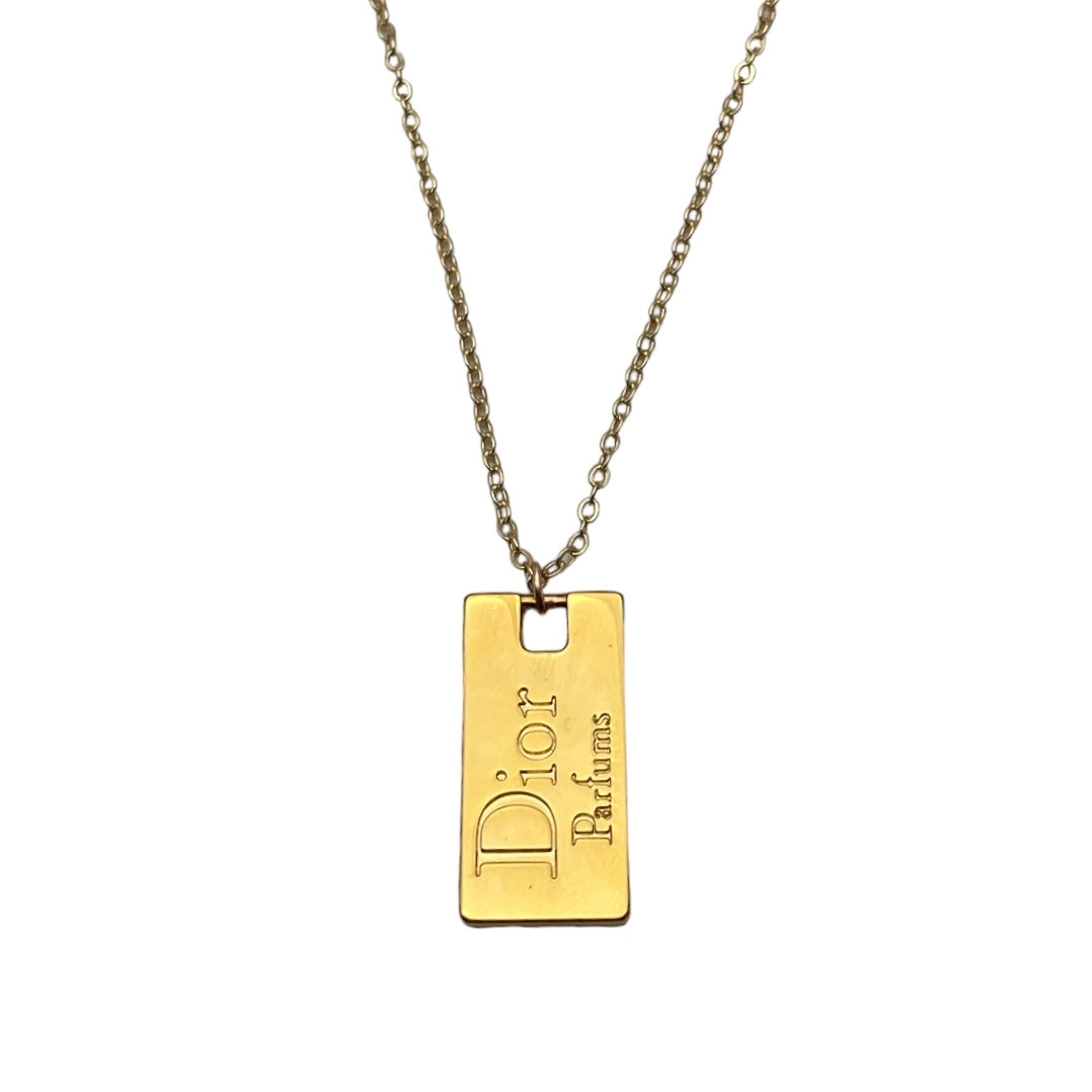 Collier Christian Dior - Gold Plate