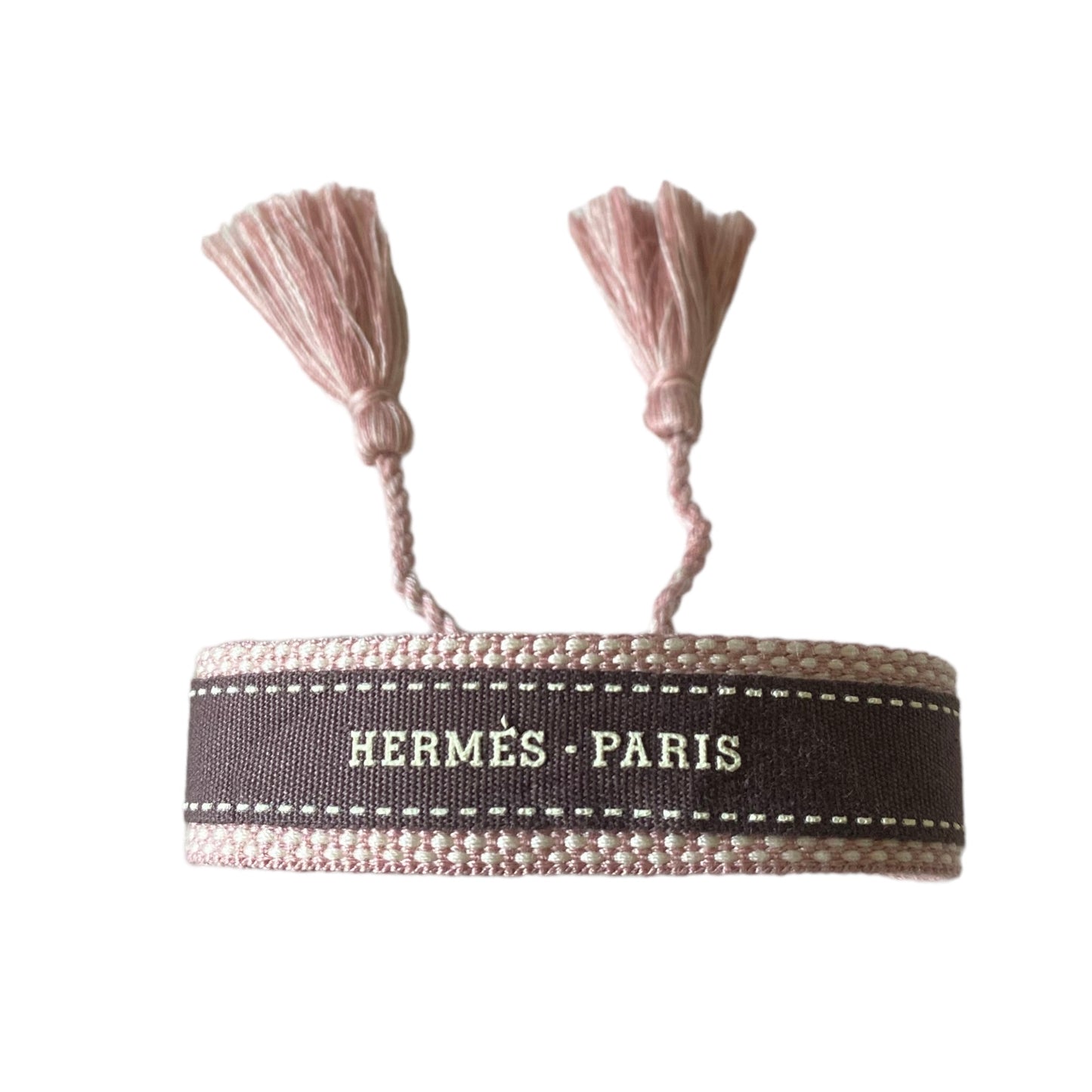 Bracelet Hermès - Pompon Pink