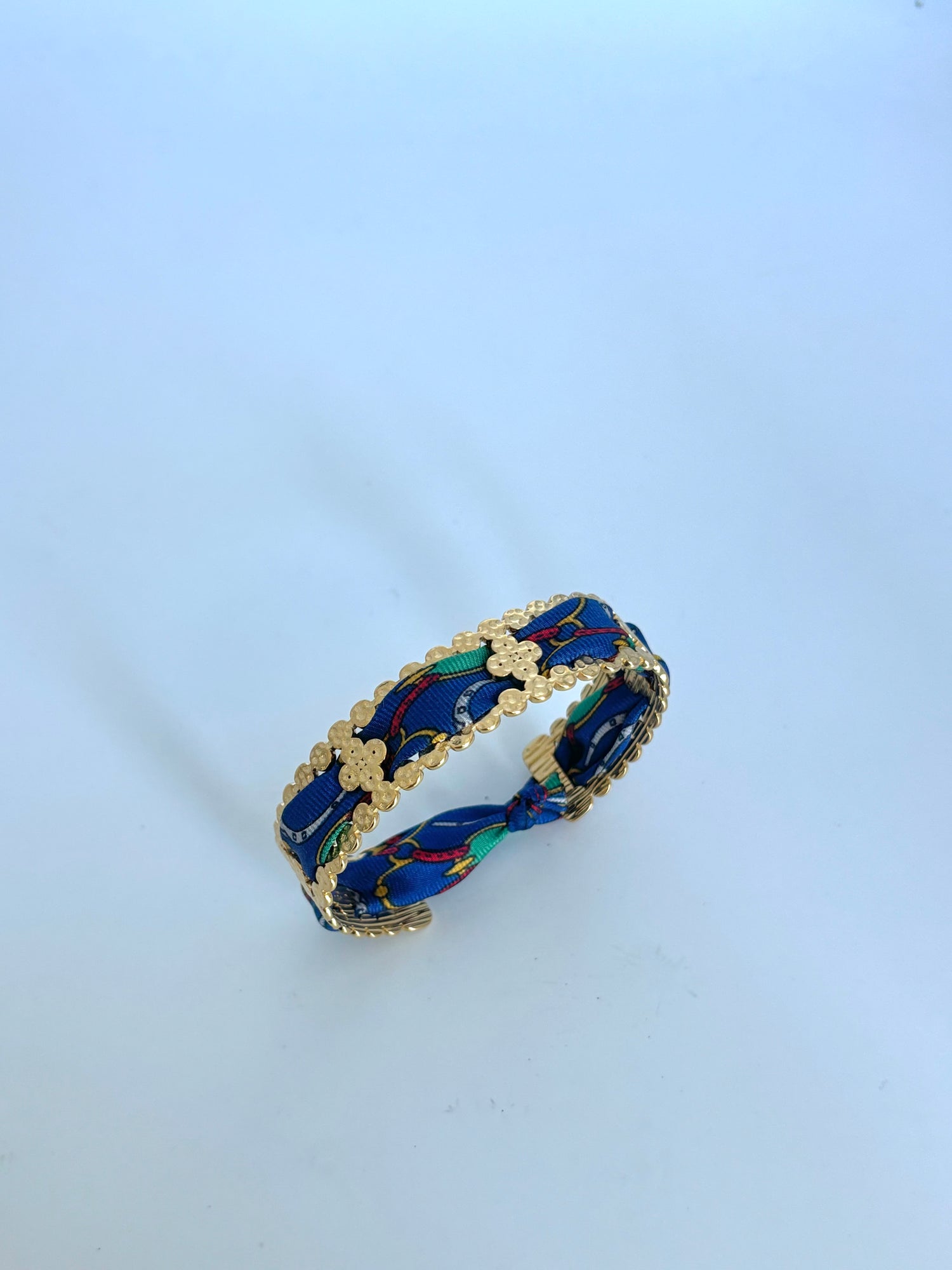 Bracelet Marlène - Étrier Bleu