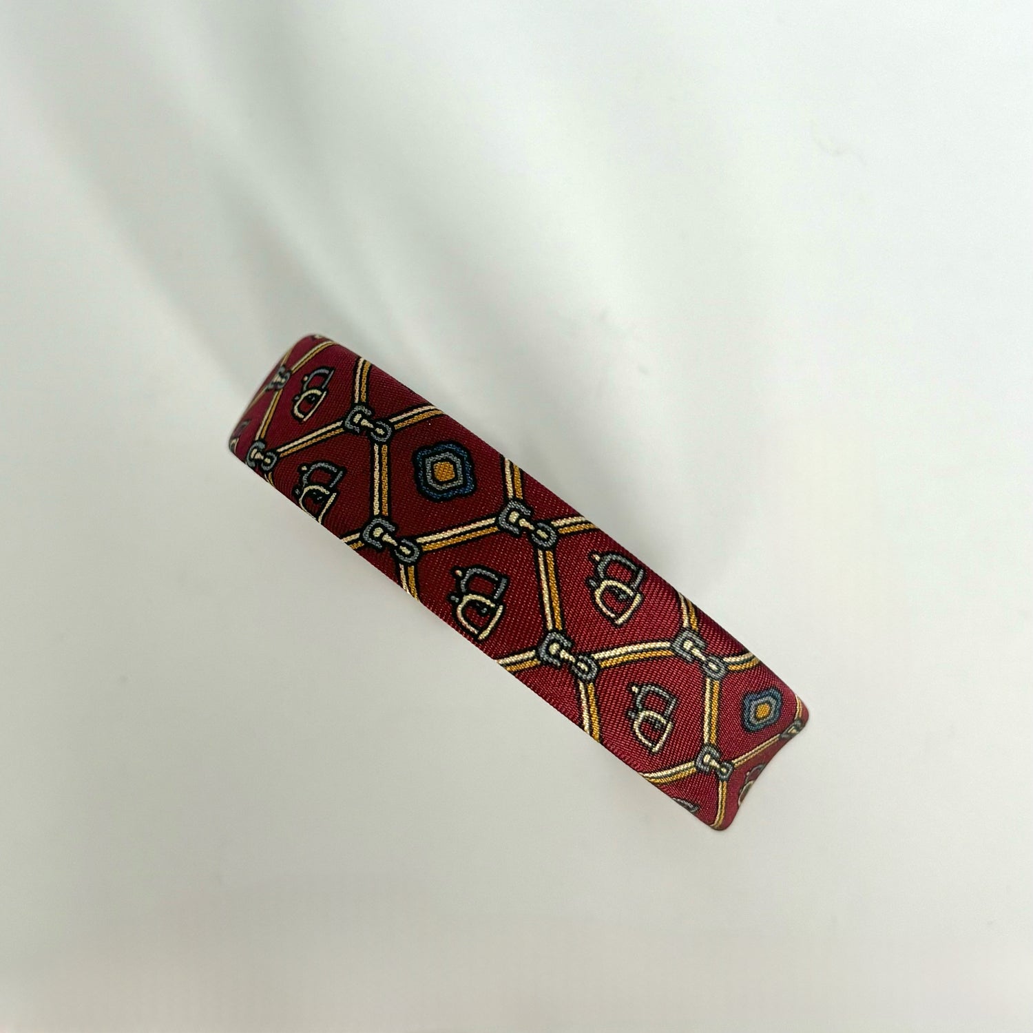 Bracelet Caroline - Étrier Bordeaux