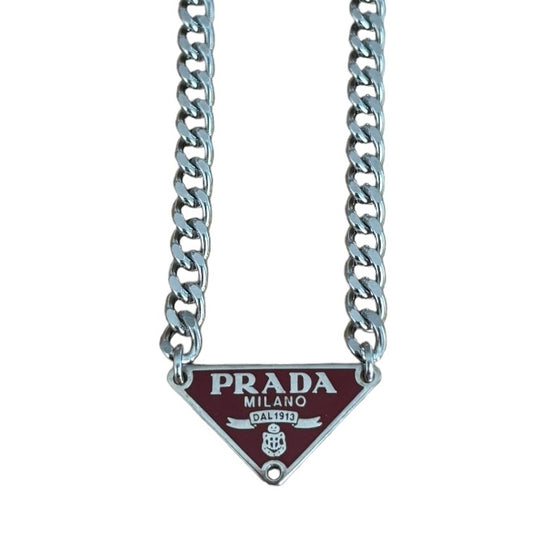 Collier Prada - Iconic Red