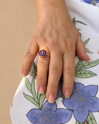 Bague Ronde Rose