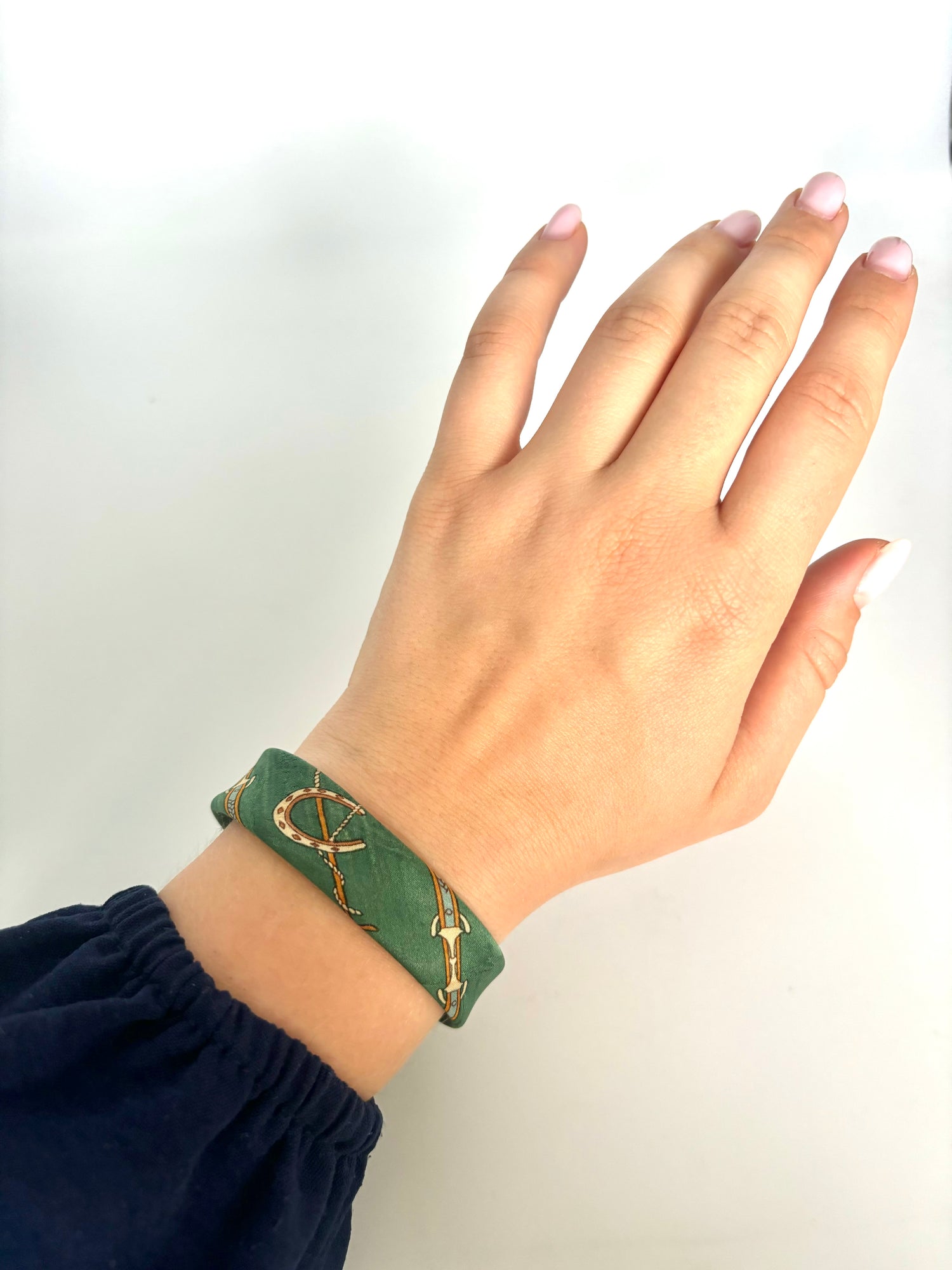 Bracelet Caroline - Étrier Vert