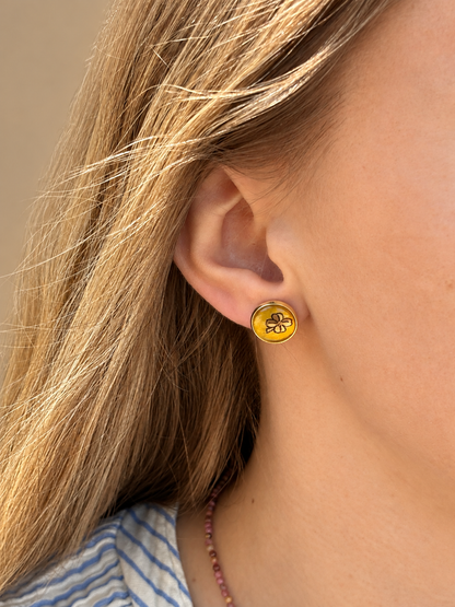 Boucles D'oreilles Puces Jeanne
