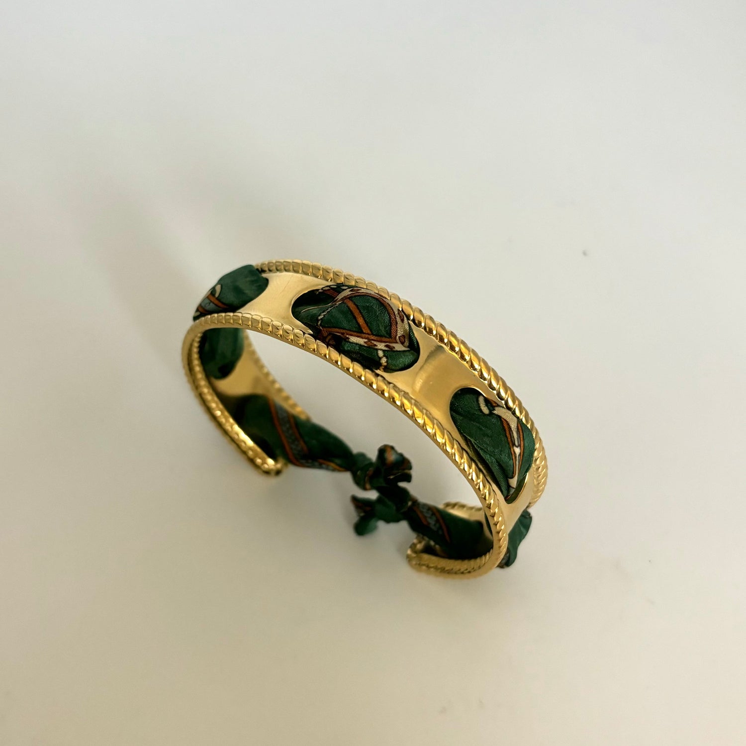 Bracelet Brigitte - Étrier Vert