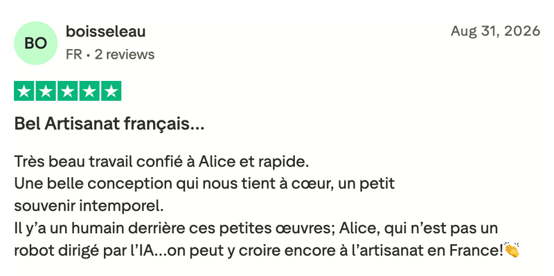 Avis client