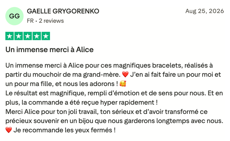 Avis client