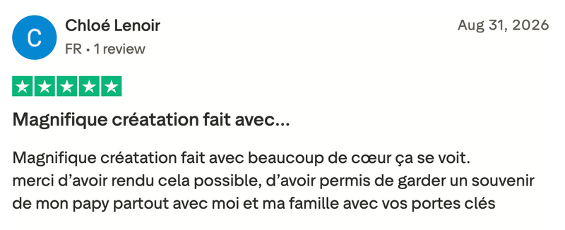 Avis client