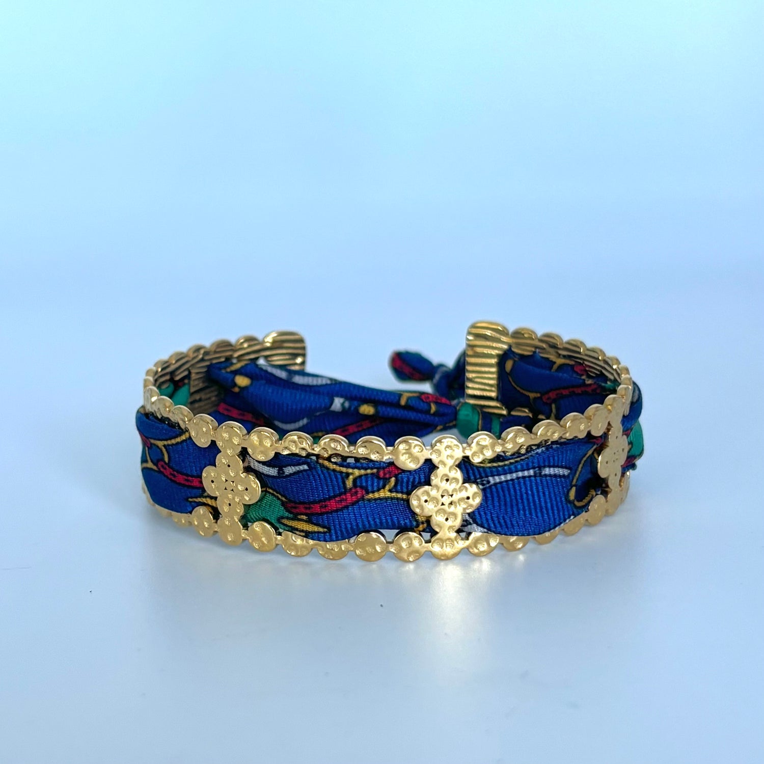 Bracelet Marlène - Étrier Bleu