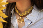 Collier Foulard - Mors Jaune