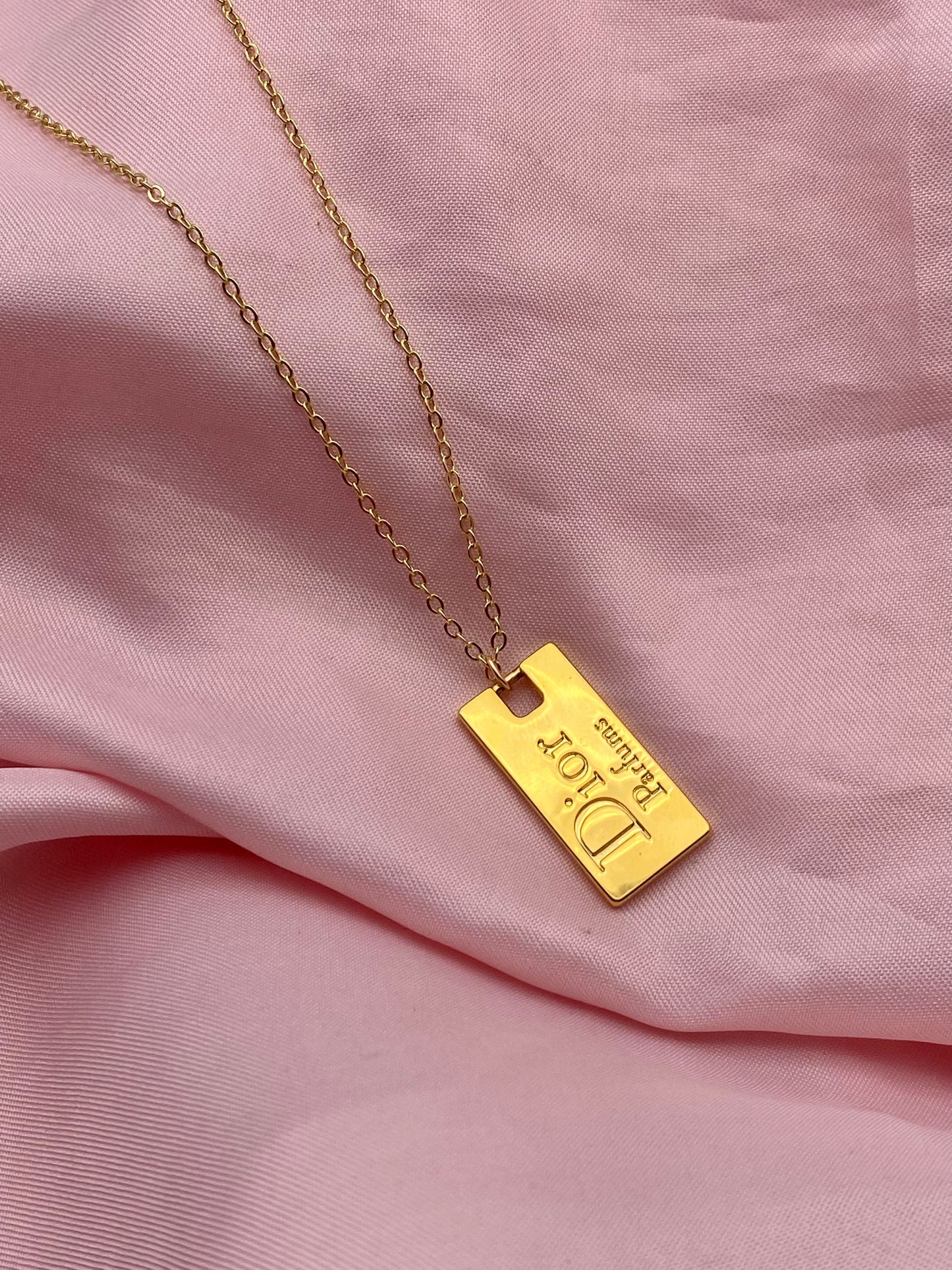 Collier Christian Dior - Gold Plate