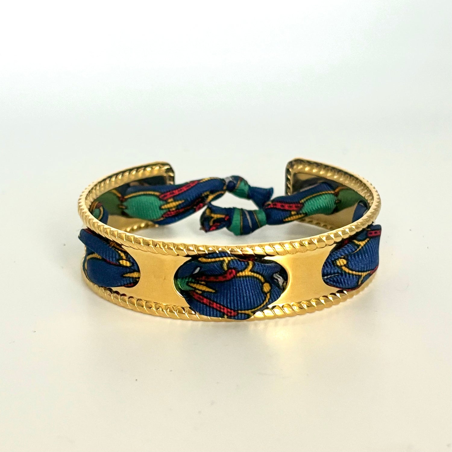 Bracelet Brigitte - Étrier Bleu